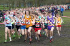 Intermediate boys, 2020 New Balance English Schools Champs., Sefton Park, Liverpool. Photo: David T. Hewitson/Sports for All Pics